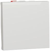 Переключатель без рамки Schneider Electric Unica Modular 1-кл. 2 мод. проходной белый картинка